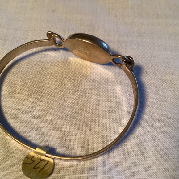 Turquoise, beautiful bracelet, signed Mexico 925 lovely lovely design - Picture 2 of 12